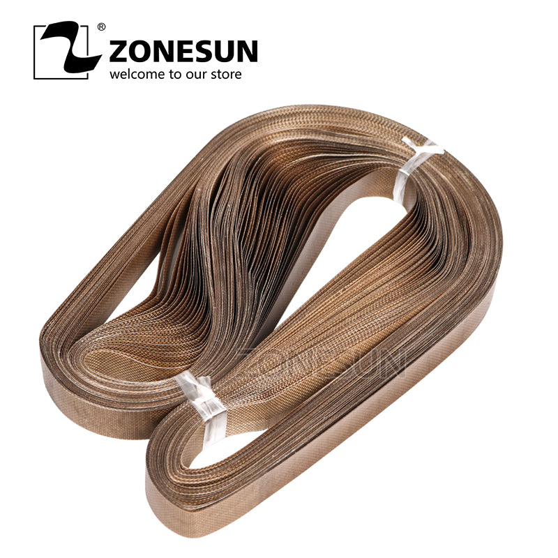 ZONESUN 50pcs/lot Teflon Belt for FR-900 /SF-150 Band Sealer/Plastic Bag Sealing Machine/Plastic Film Sealer - ZONESUN TECHNOLOGY LIMITED