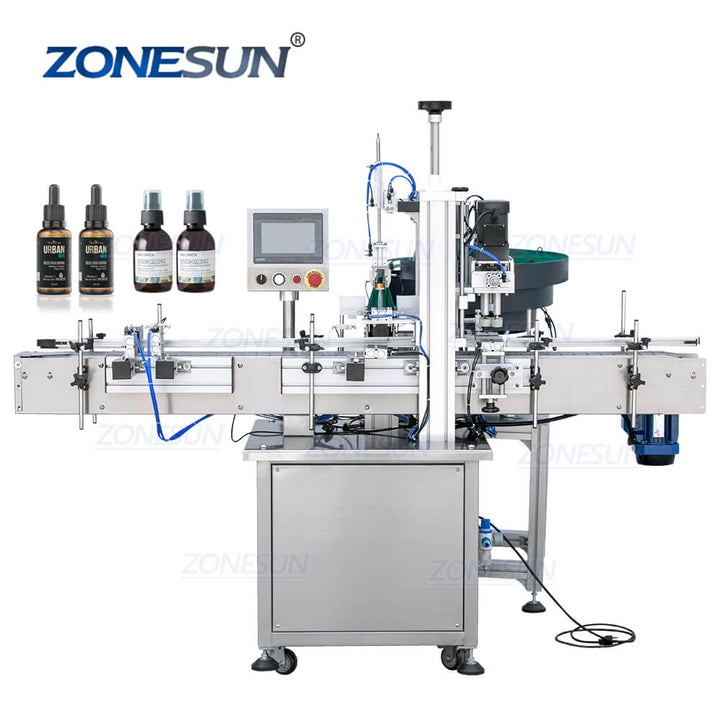 Automatic Essential Oil Bottle Capping Machine
