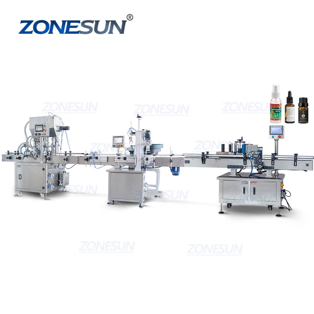 ZS-FAL180R9 Automatic Essential Oil Dropper Bottle Filling Line