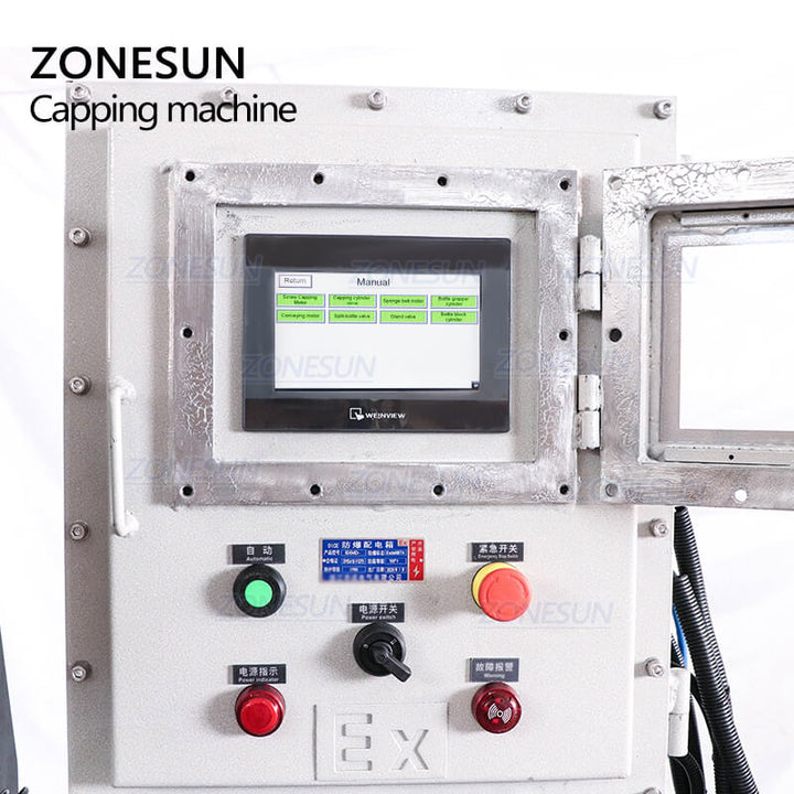 Ex-proof Capping Machine Touch Screen