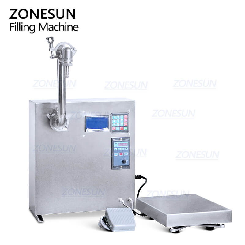 Gear Pump Filling Machine For Cooking Oil