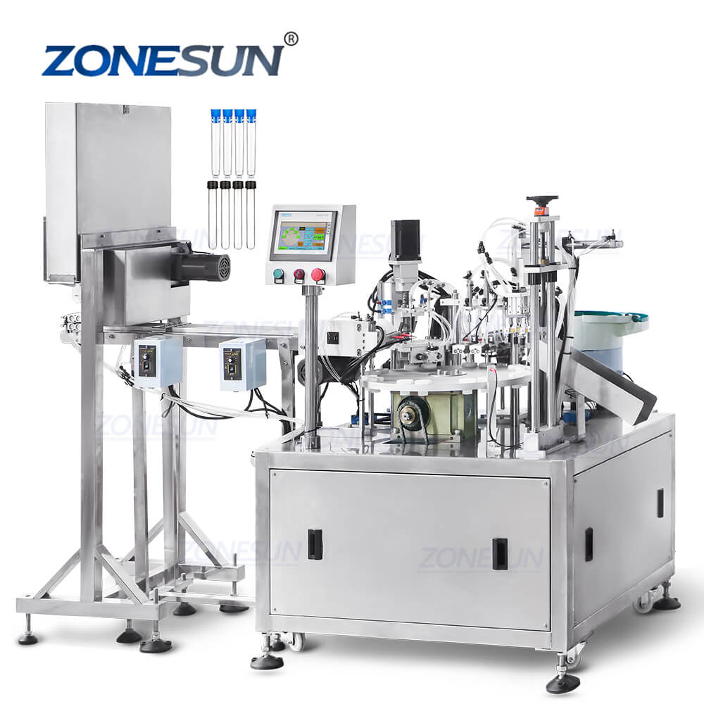 Perfume Vial Filling Capping Machine