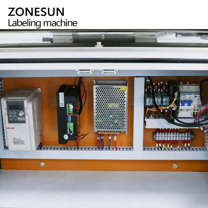 electric circuit of glass vial label applicator