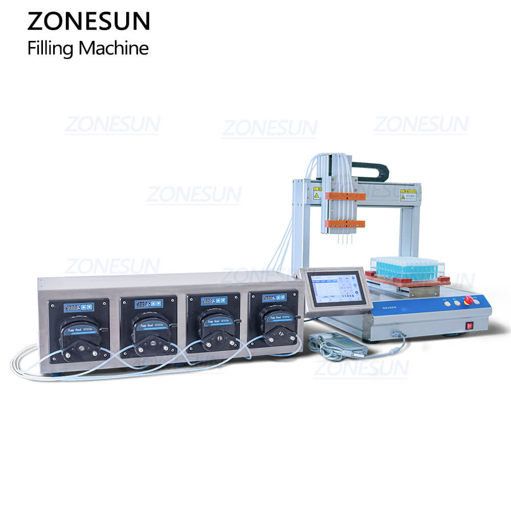 High Accuracy Peristaltic Pump Filling Machine For Essential Oil