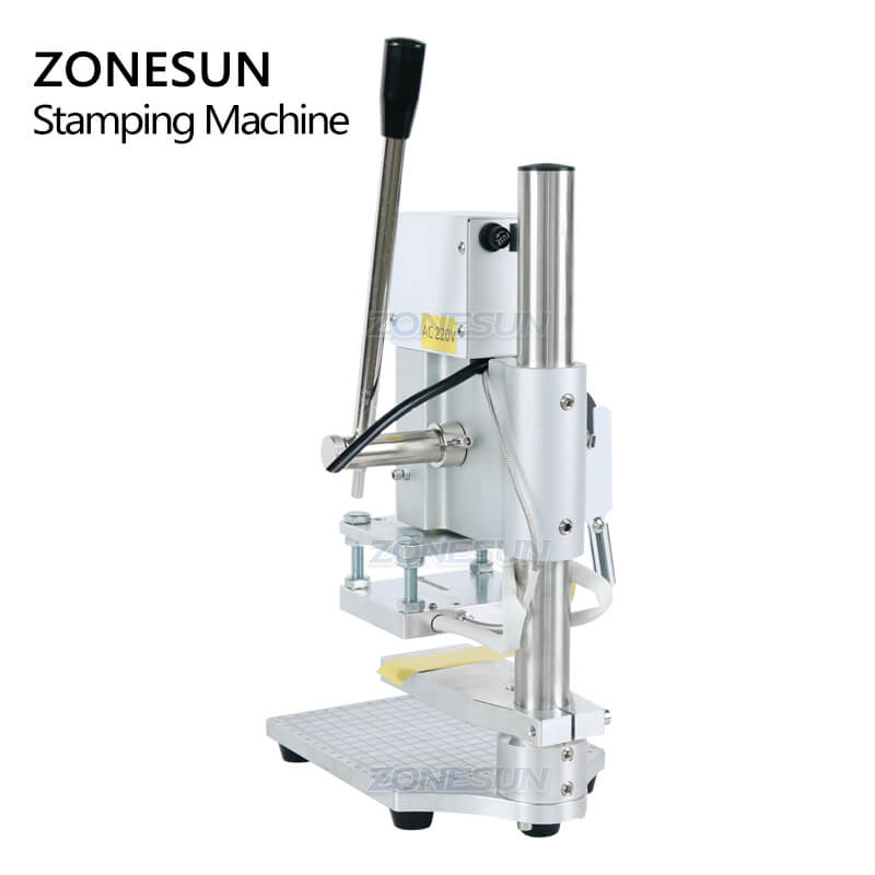 ZONESUN ZS-90AC Hot Foil Stamping Machine Manual Bronzing Embossing Ma