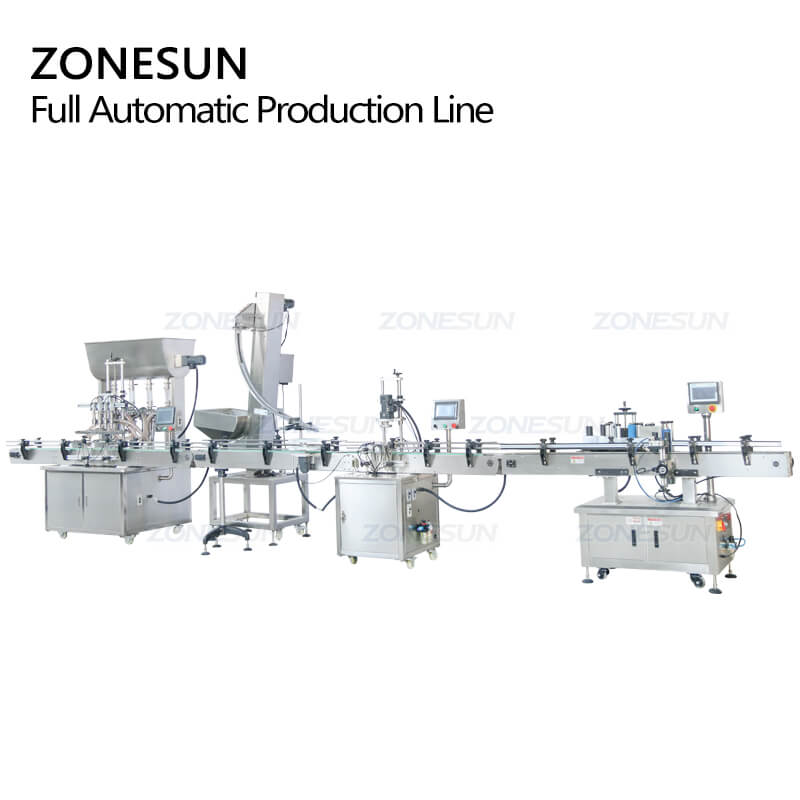 Automatic Honey Bottle Filling Line