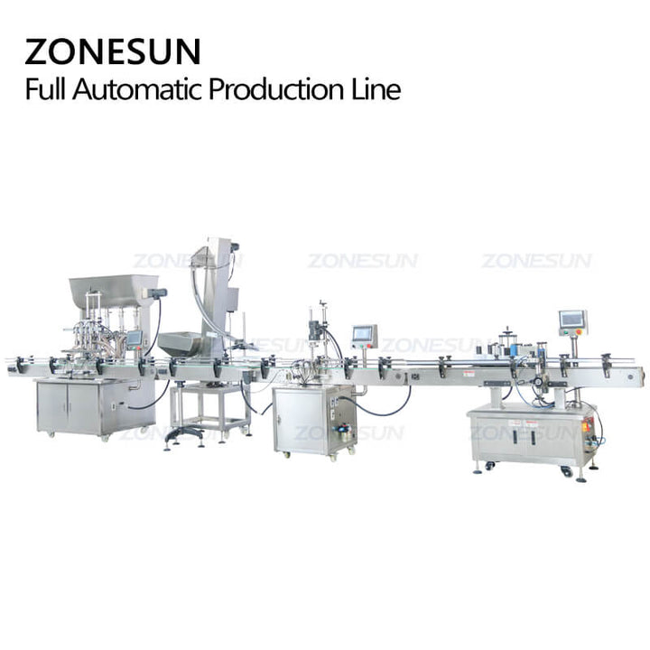 Automatic Honey Bottle Filling Line