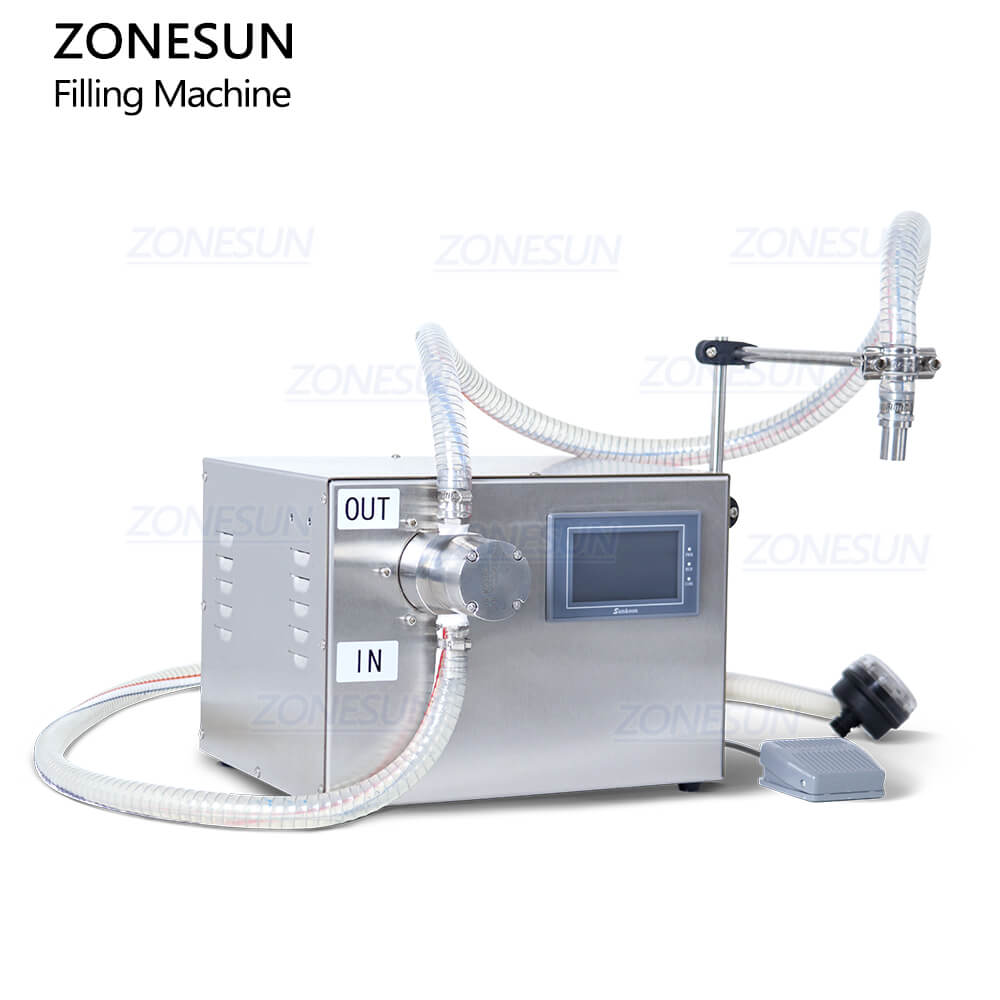 Large Flow Rate Filling Machine For Lotion