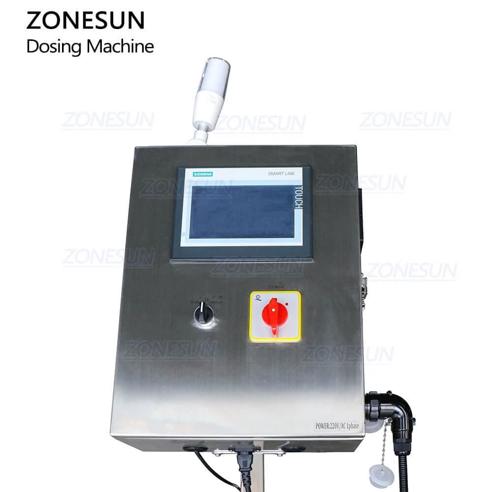 Control Panel of Liquid Nitrogen Dosing Machine