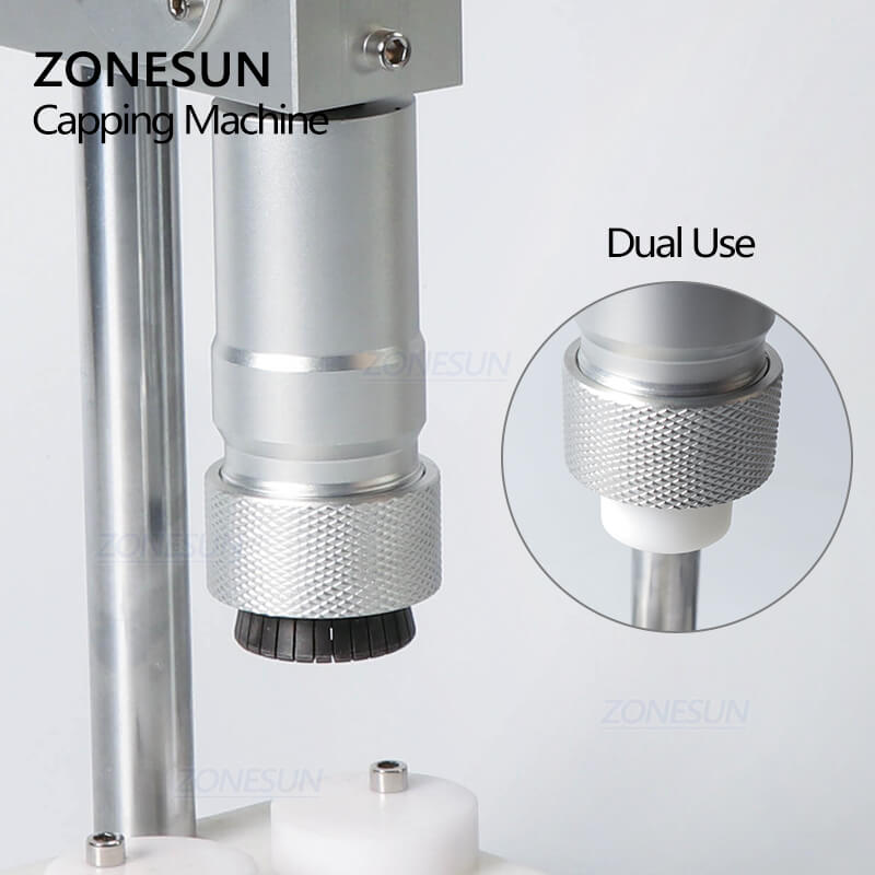 ZS-YG30 Manual Small Glass Perfume Bottle Collar Ring Cap Pressing Mac –  ZONESUN TECHNOLOGY LIMITED