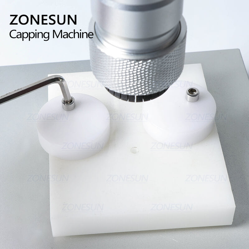 Manual Perfume Capping Machine Positioning Plate