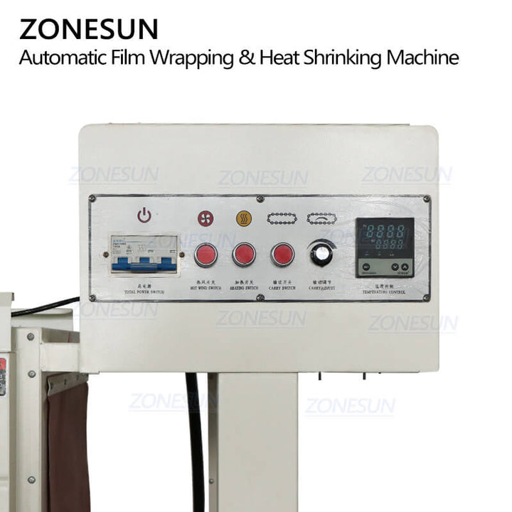 Control Panel of Mineral Water Sleeve Film Wrapping Machine