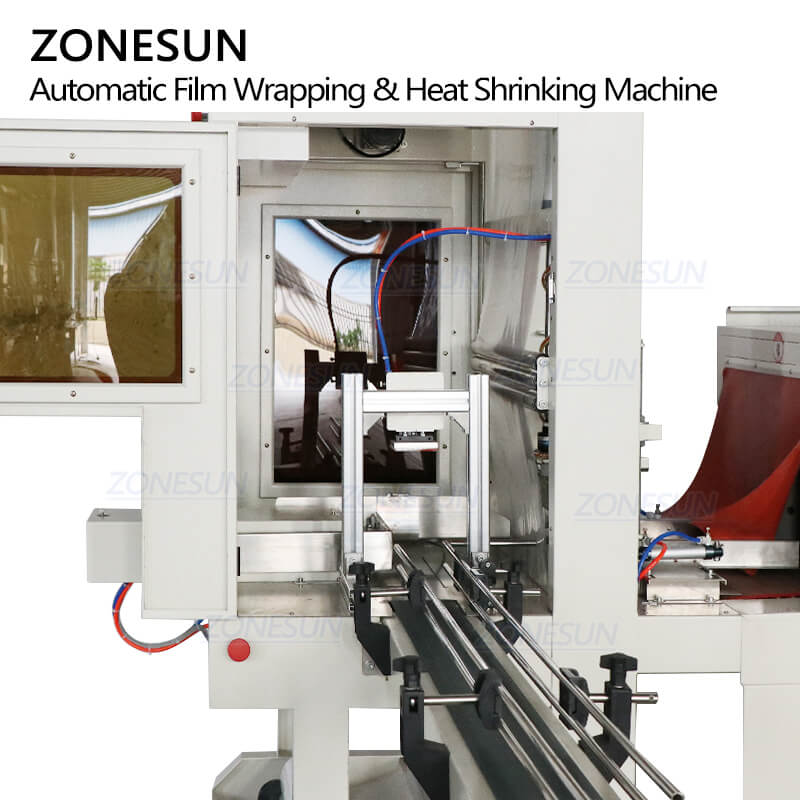 ZONESUN ZS-SPL4 Automatic Bottled Beverage Wrapping Cutting Machine