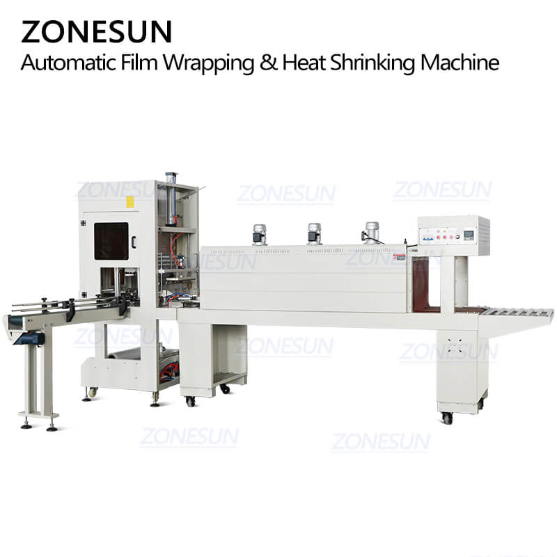 ZONESUN ZS-SPL4 Automatic Bottled Beverage Wrapping Cutting Machine