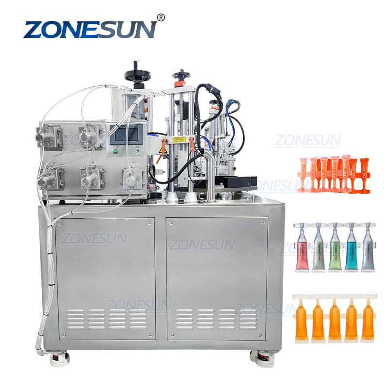 Monodose Strip Tube Filling Sealing Machine