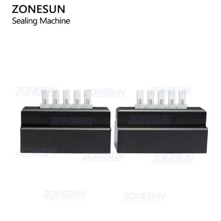 ZS-FK003U Semi-automatic Monodose Strip Tube Cosmetic Ultrasonic Aluminium Plastic Soft Tube Sealing Cutting Machine