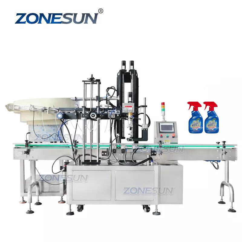 Automatic Trigger Pump Capping Machine