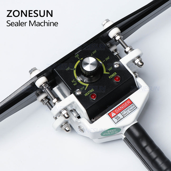 ZONESUN Hand-held Sealing Machine For Aluminium Foil Food Packging Machine - ZONESUN TECHNOLOGY LIMITED