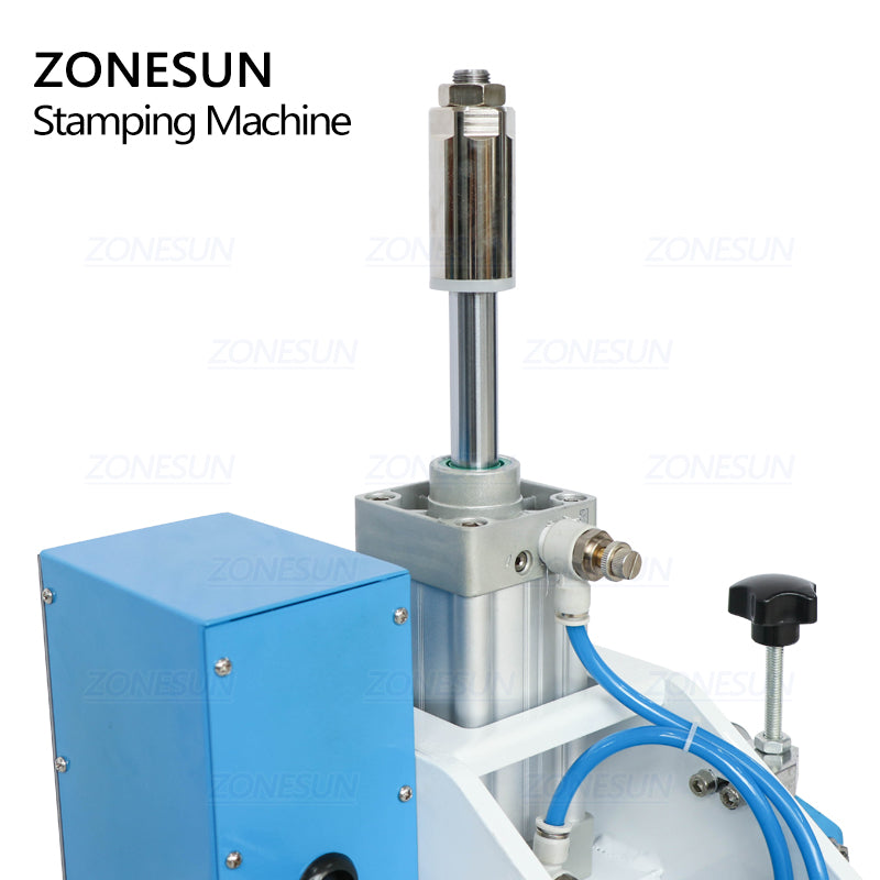 ZONESUN ZS-819A Pneumatic Stamping Machine For Leather Paper Wood - ZONESUN TECHNOLOGY LIMITED