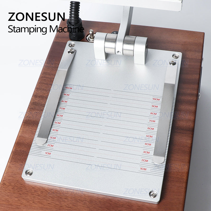 ZONESUN ZS-110C Digital Hot Foil Stamping Machine For Wood Leather Paper Custom Logo Stamp - ZONESUN TECHNOLOGY LIMITED