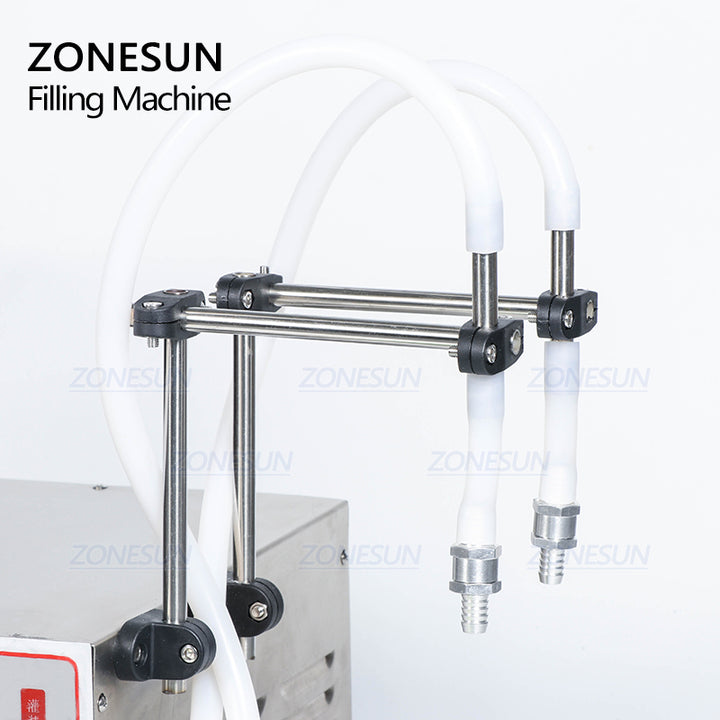 Filling nozzles of GFK-17B Double Nozzles Liquid Filling Machine