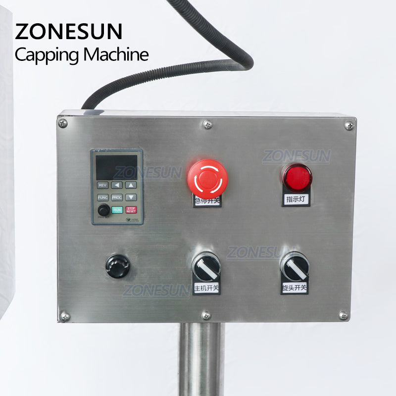 Control Panel of Automatic ROPP Bottle Capping Machine