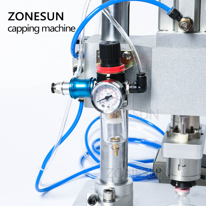 Pneumatic Vial bottle capping machine