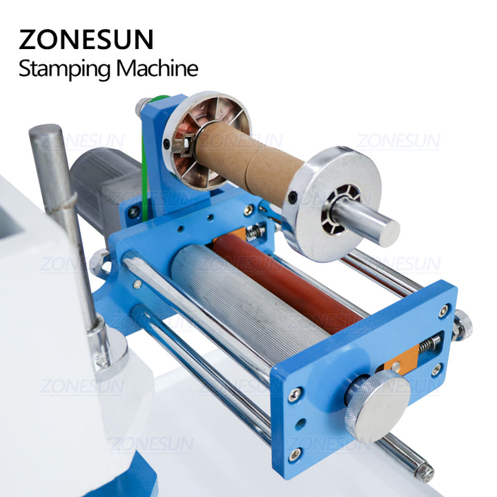 ZONESUN ZY-819C Pneumatic Stamping Machine For Custom Logo Leather Stamping - ZONESUN TECHNOLOGY LIMITED