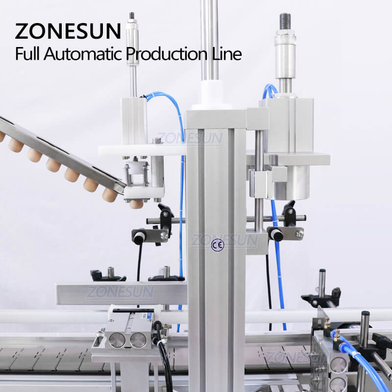 ZS-FAL180C Automatic Desktop Filling Capping And Labeling Machine