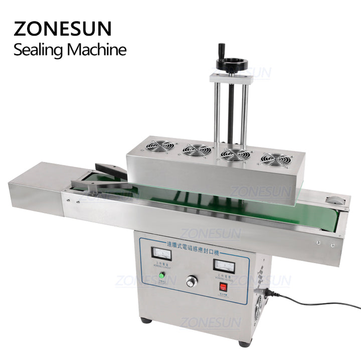 ZONESUN Desktop Continous Induction Aluminium Foil Sealing Machine For Plastic Medicine Bottles - ZONESUN TECHNOLOGY LIMITED