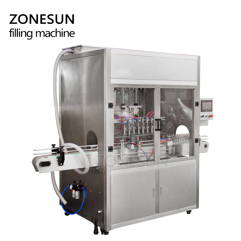 8 heads Automatic Self Flow Filling Machine