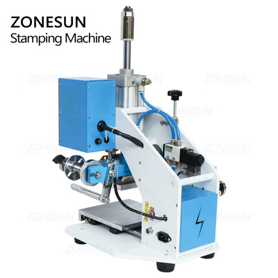 ZONESUN ZS-819A Pneumatic Stamping Machine For Leather Paper Wood - ZONESUN TECHNOLOGY LIMITED