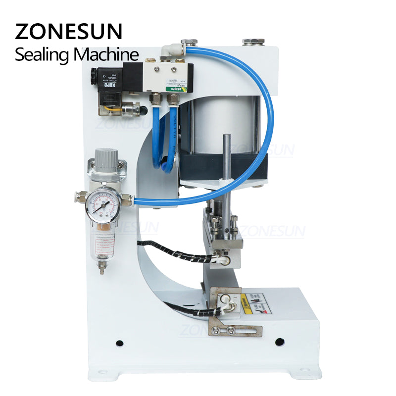 ZONESUN ZY-819G  40*150mm Automatic Heat Pressing Machine Nut Food Sealing Machine - ZONESUN TECHNOLOGY LIMITED