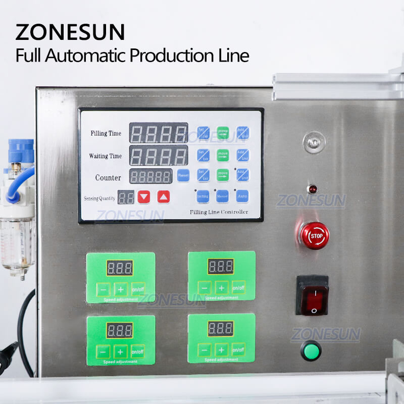 ZS-FAL180C3 Automatic Filling Capping And Labeling Machine