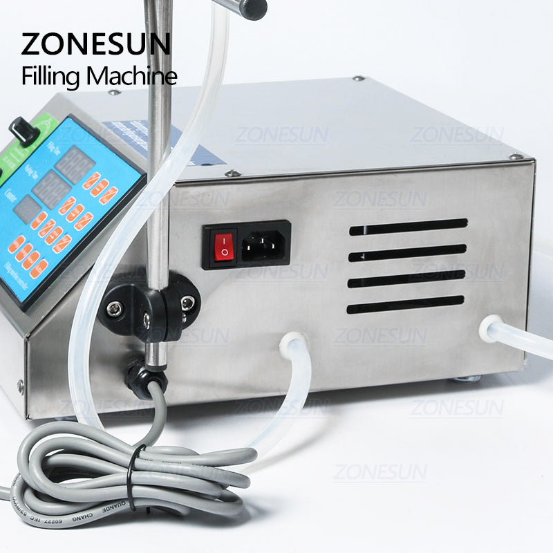 Gear pump liquid filling machine