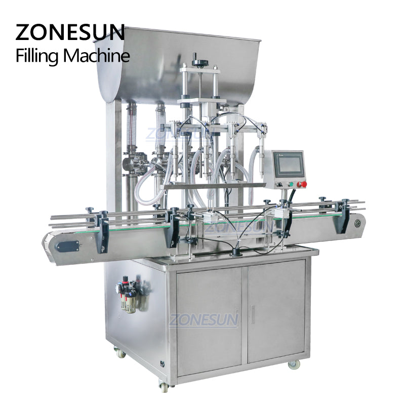 4 Nozzle Automatic Paste Filling Machine