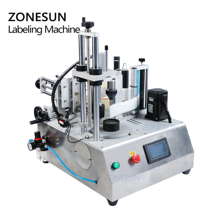 Hexagon bottle labeling machine