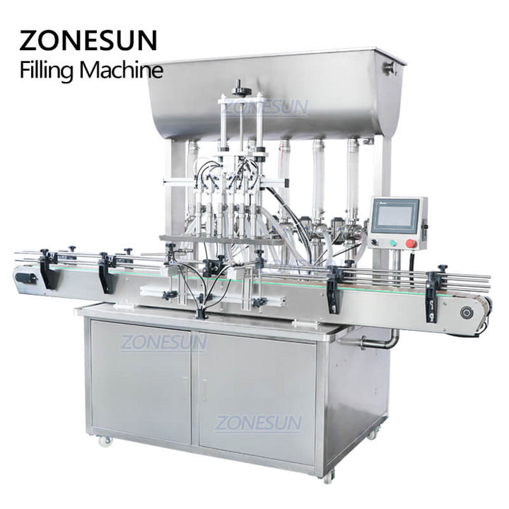 6 Nozzle Automatic Paste Filling Machine