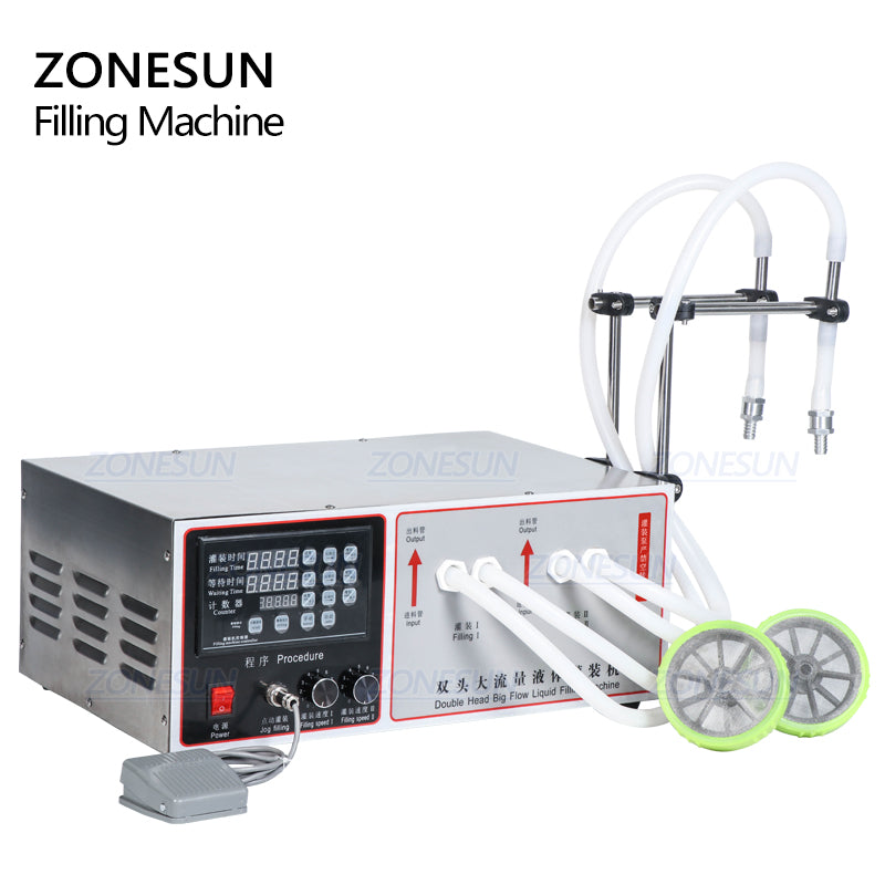 GFK-17B Double Nozzles Liquid Filling Machine