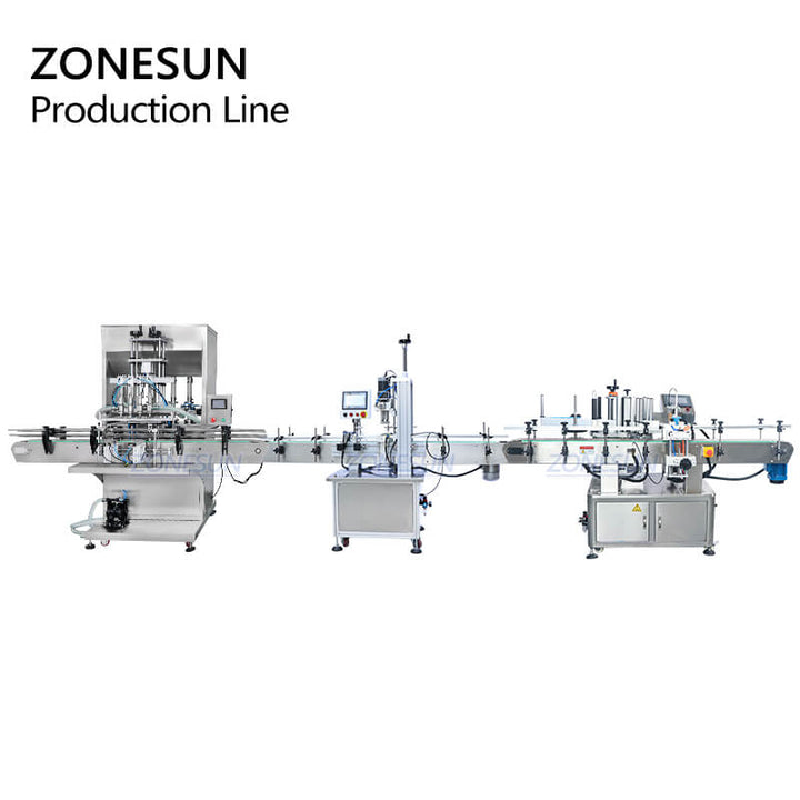 ZS-FAL180P6 Automatic Filling Capping And Labeling Machine