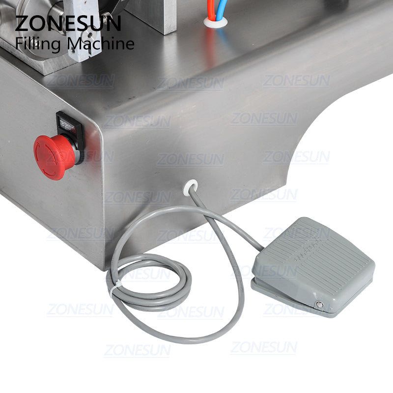 ZS-GTJH2 Double Nozzle Paste Filling Machine For Chocolate