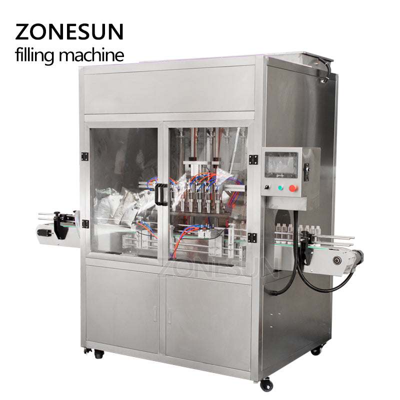 8 heads Automatic Self Flow Filling Machine