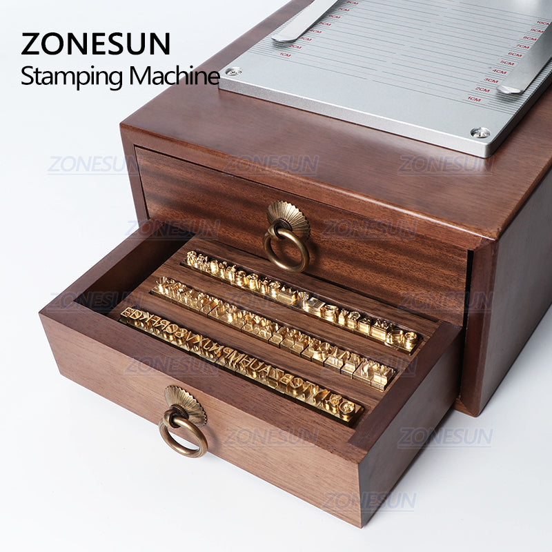 ZONESUN ZS-110C Digital Hot Foil Stamping Machine For Wood