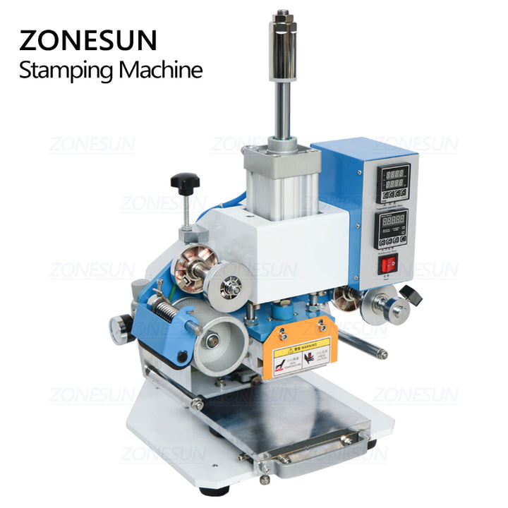 ZONESUN ZS-819A Pneumatic Stamping Machine For Leather Paper Wood - ZONESUN TECHNOLOGY LIMITED