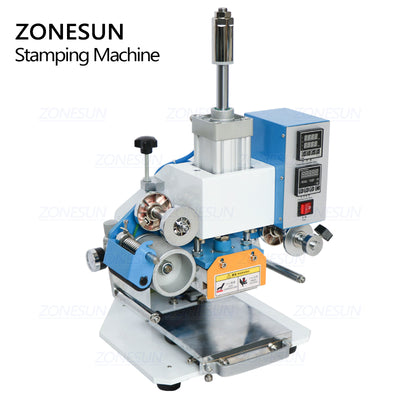 ZONESUN ZS-819A Pneumatic Stamping Machine For Leather Paper Wood - ZONESUN TECHNOLOGY LIMITED