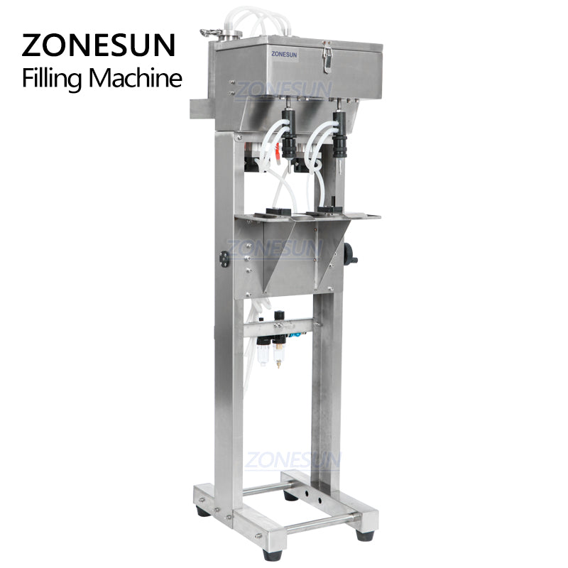 乳液・ミルク gun ZONESUN ZS-XGPZ1 Pneumatic Tabletop Bottle Capping Machine