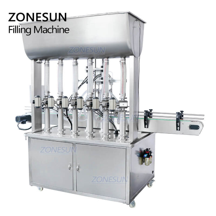 6 Nozzle Automatic Paste Filling Machine