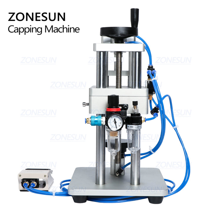 Pneumatic Perfume Capping Machine