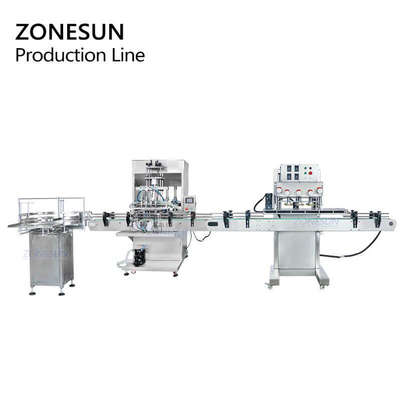 ZS-FAL180P5 Automatic Filling And Capping Machine