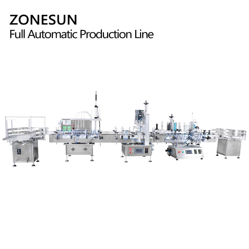 ZS-FAL180C3 Automatic Filling Capping And Labeling Machine